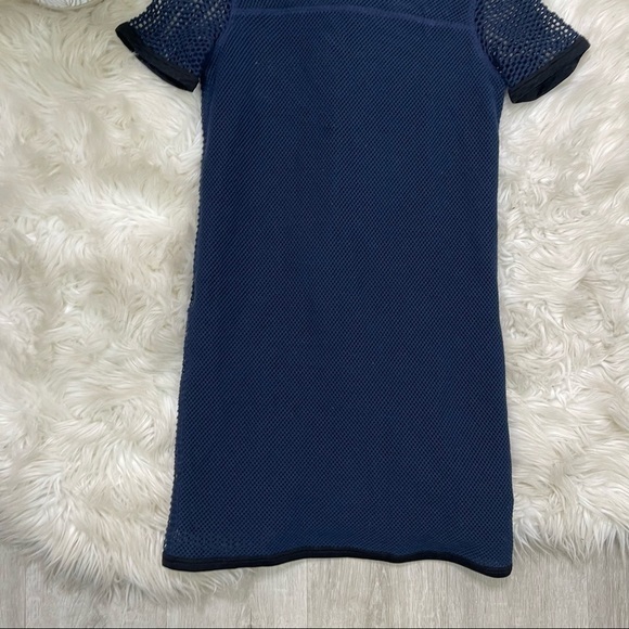 Rag & Bone Luna Dress Blue Mesh - Picture 10 of 12